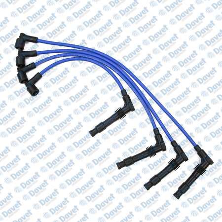 WORG OP-31 Buji Kablosu Takim Mavi Silikon 7mm Opel Astra X16xel Lpg`Li Araclara Ozel  ####